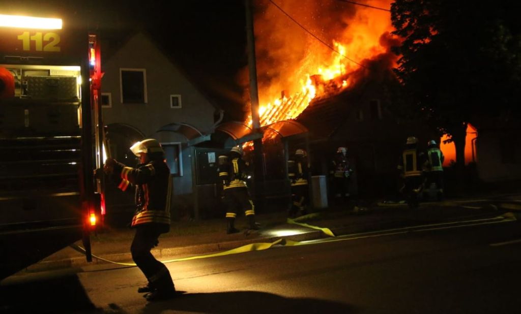 Falkenberg: Gebäudebrand in der vergangenen Nacht