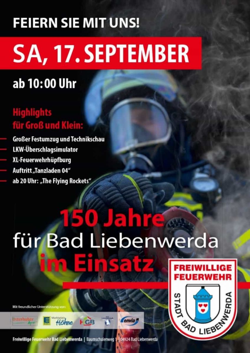 150 Jahre Freiwillige Feuerwehr Bad Liebenwerda