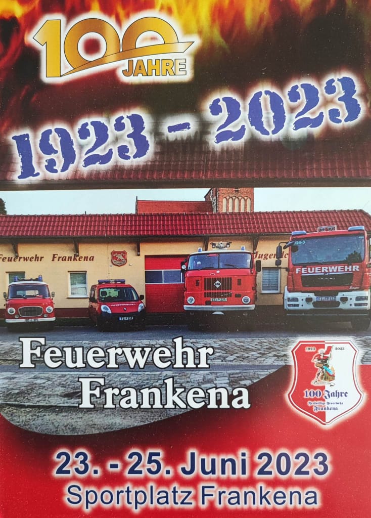 100 Jahre Feuerwehr Frankena