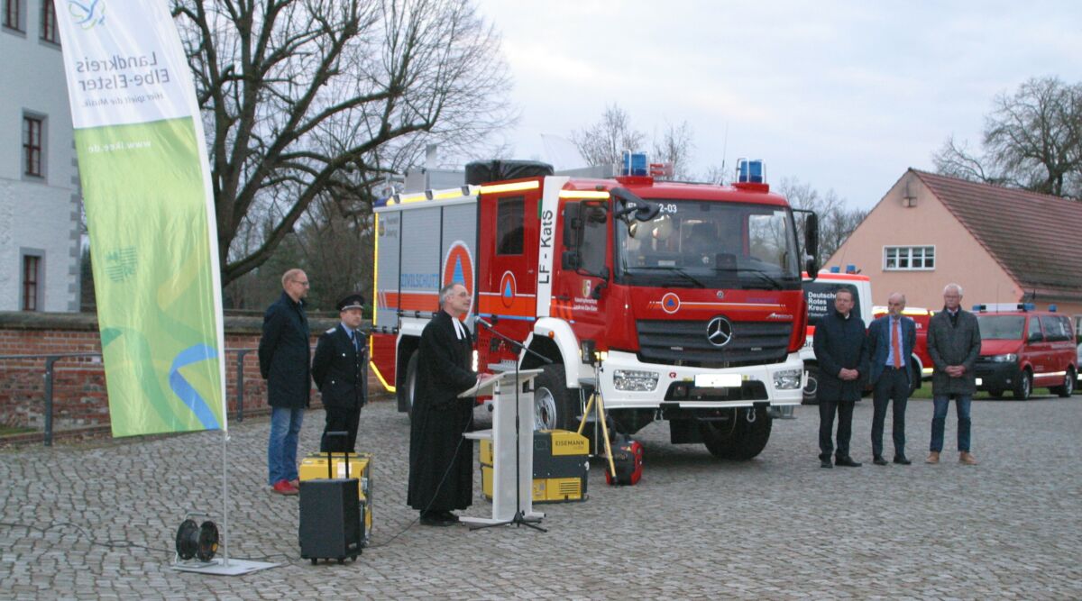 Löschgruppenfahrzeug Katastrophenschutz in Doberlug stationiert