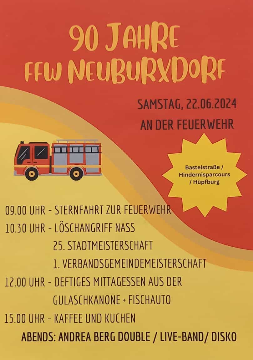 90 Jahre FF Neuburxdorf