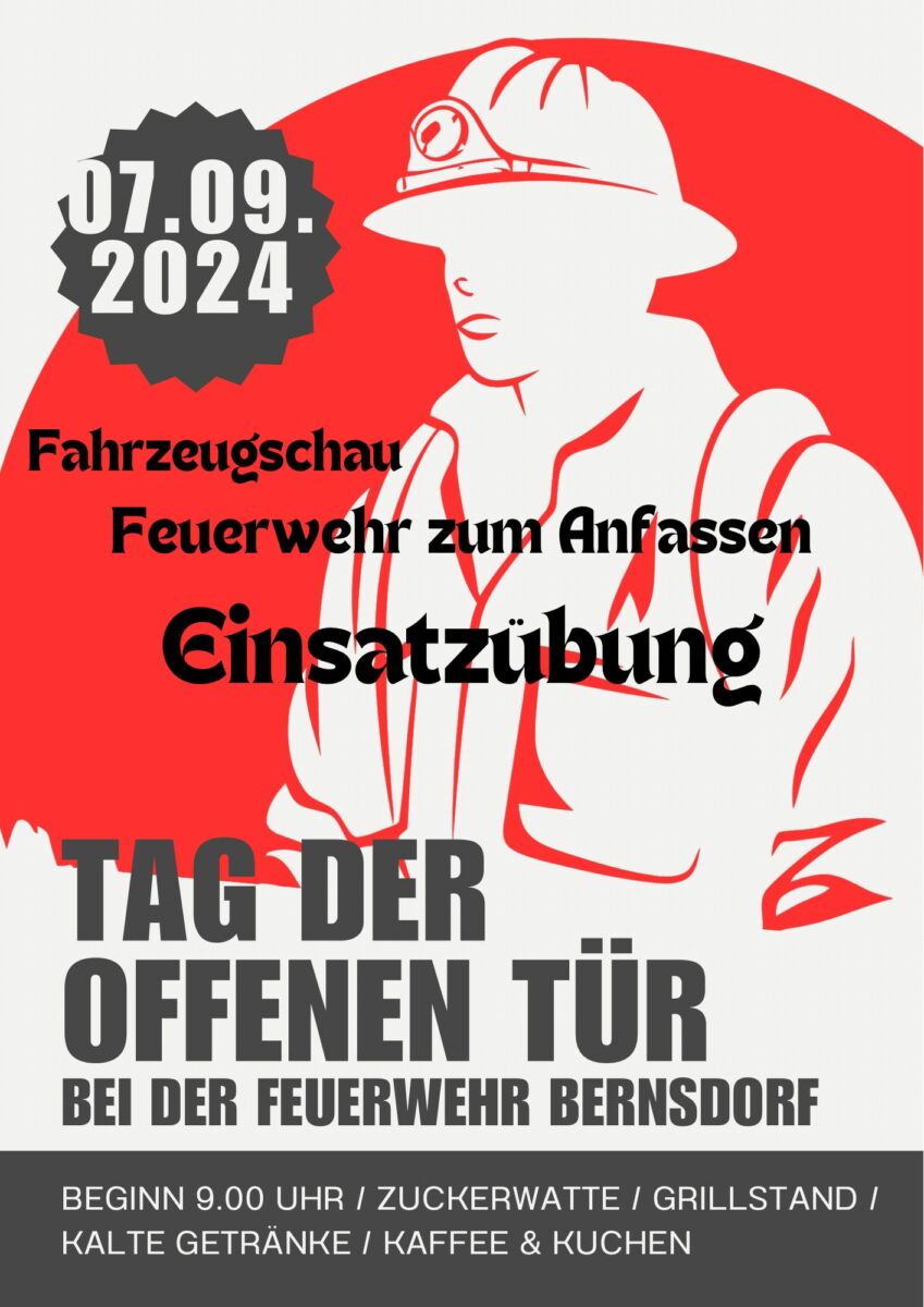 Tag der offenen Tür FF Bernsdorf