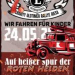 Charity Oldtimer Rallye Riesa- Zwischenstation am Gerätehaus Elsterwerda