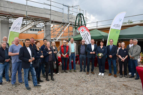 Richtfest für modernen Katastrophenschutz-Stützpunkt in Doberlug-Kirchhain