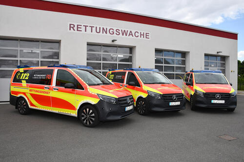Drei neue Notarzteinsatzfahrzeuge für den Landkreis