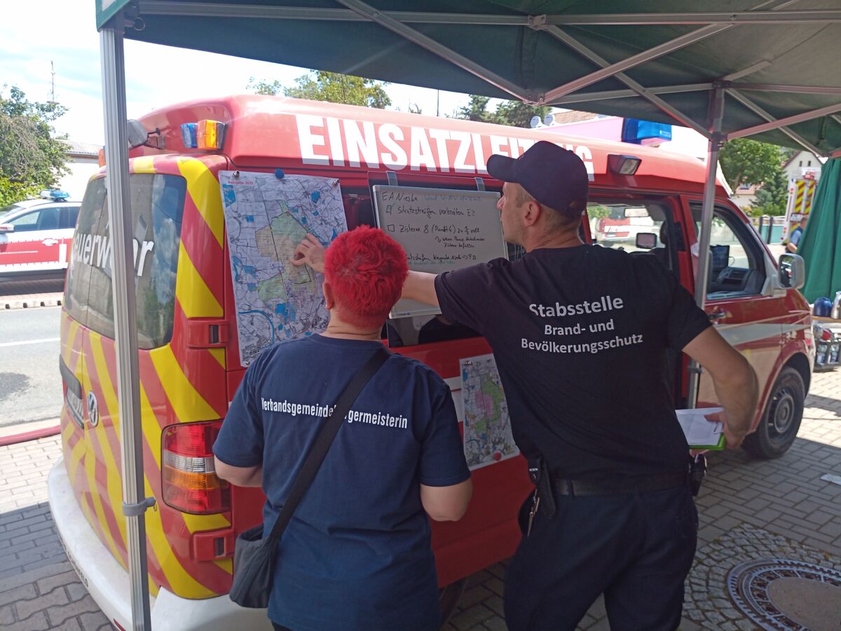 Brandausbreitung zwischen Nieska und Heidehäuser gestoppt – Gohrischheide