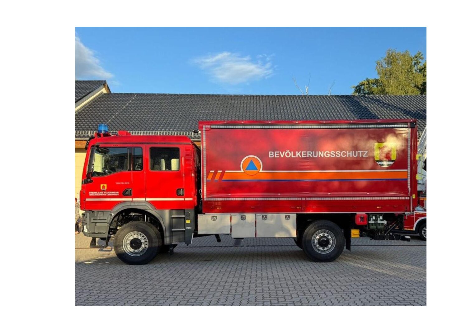 Neuer Gerätewagen Transport (GW-T) für die Verbandsgemeinde Liebenwerda