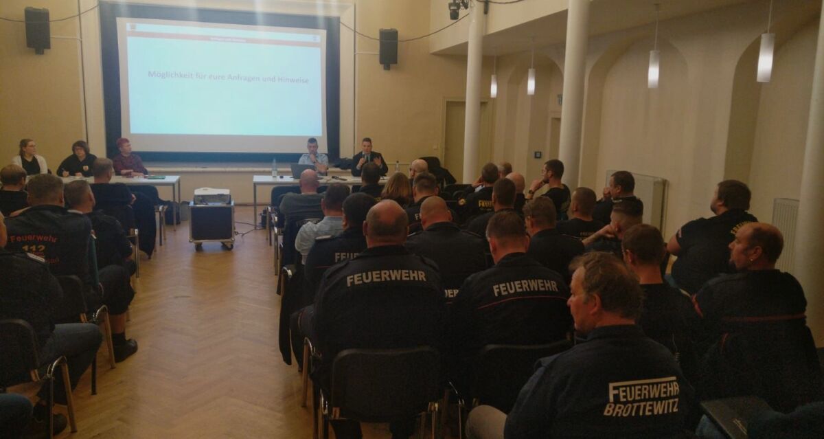 Gemeinsame Ortswehrführerberatung der Verbandsgemeindefeuerwehr