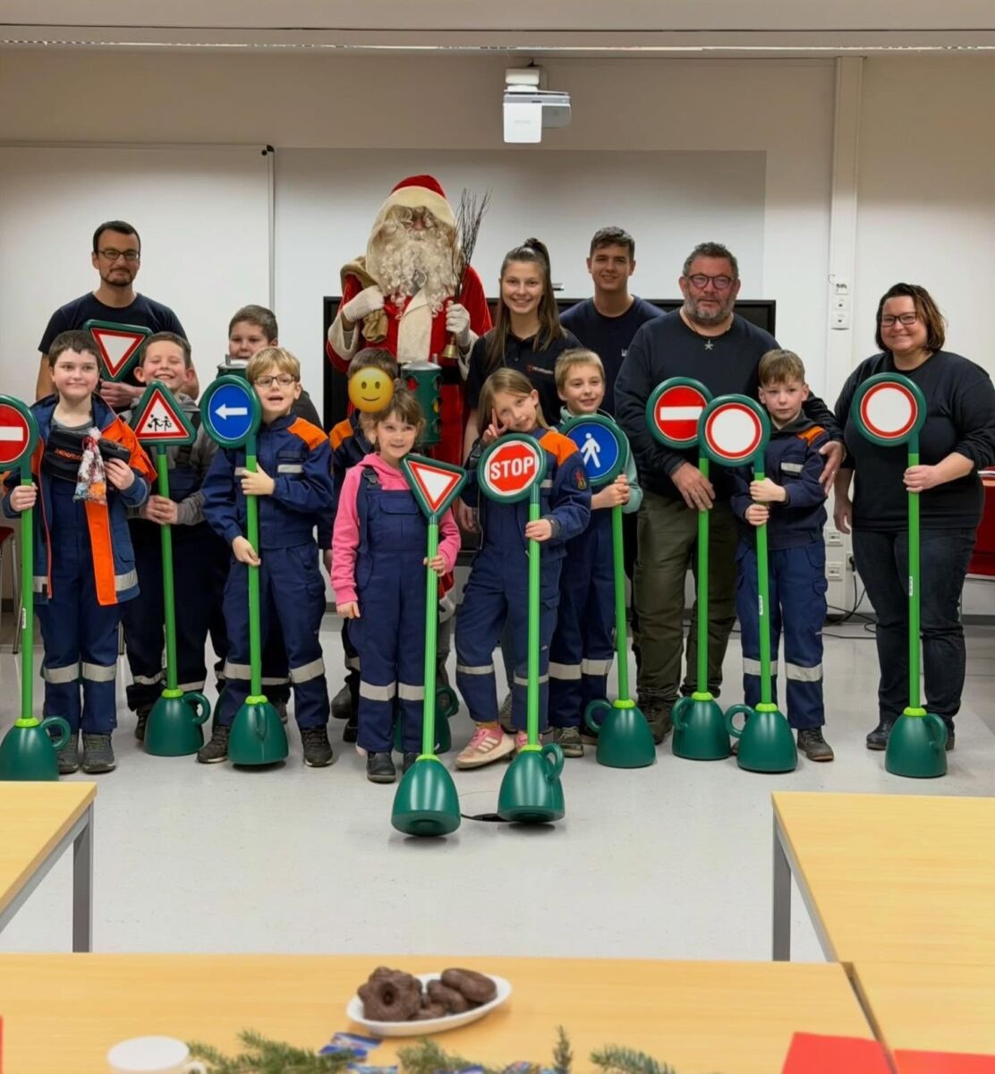 Spende unterstützt Verkehrserziehung in den Kinderfeuerwehren