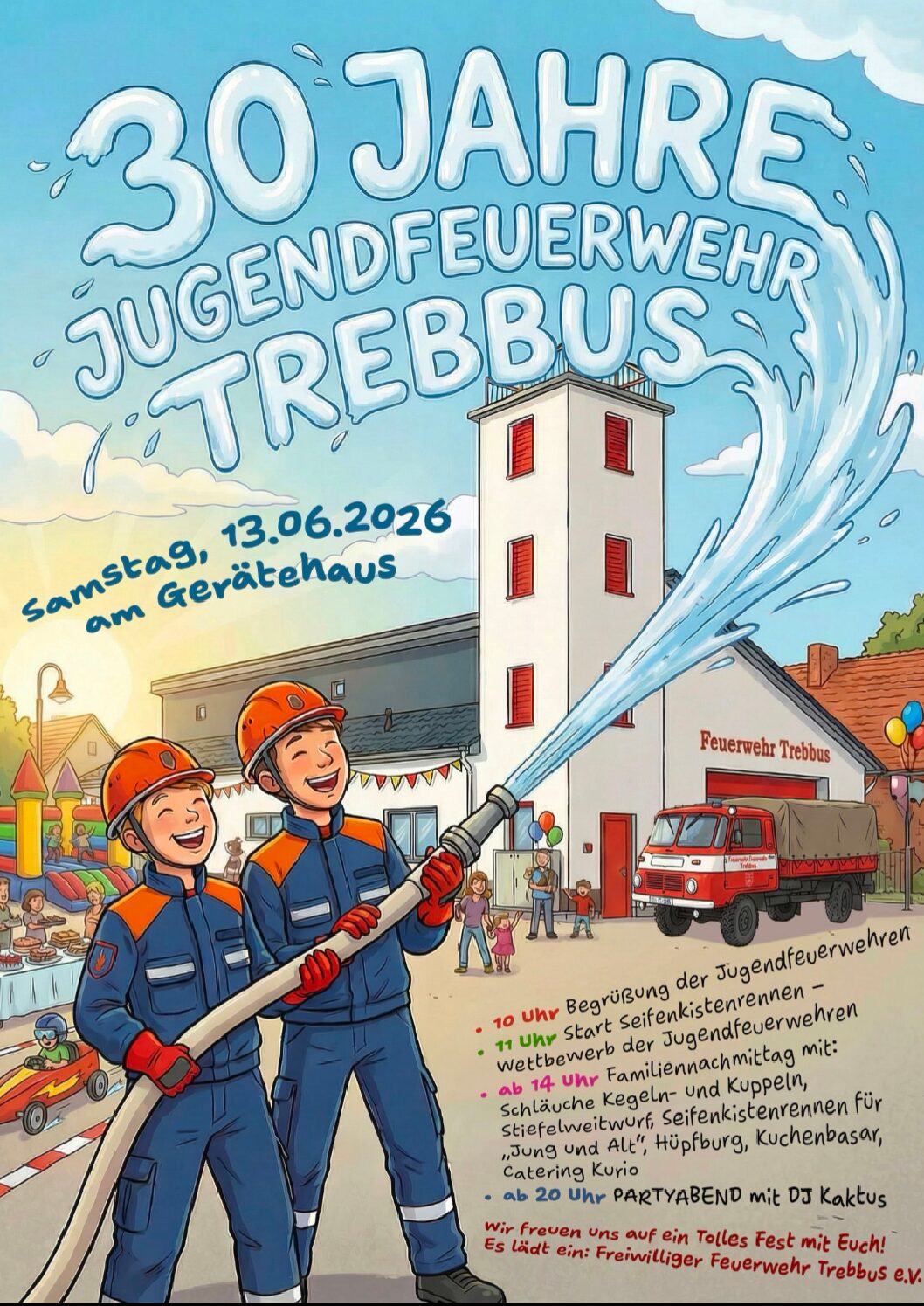 30 Jahre Jugendfeuerwehr Trebbus