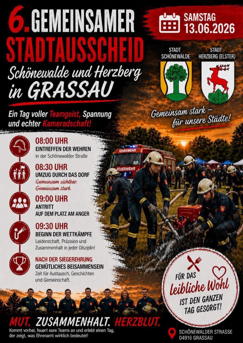 6. Gemeinsamer Stadtausscheid der Städte Schönewalde und Herzberg