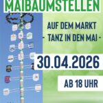 Maibaumstellen in Schönewalde