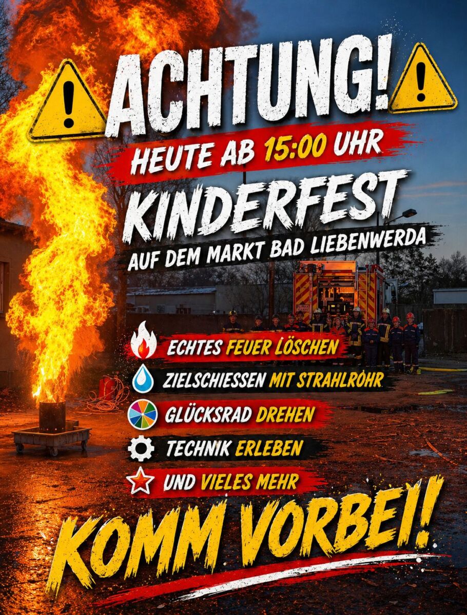 Kinderfest auf dem Markt Bad Liebenwerda