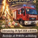 Osterfeuer in Hennersdorf