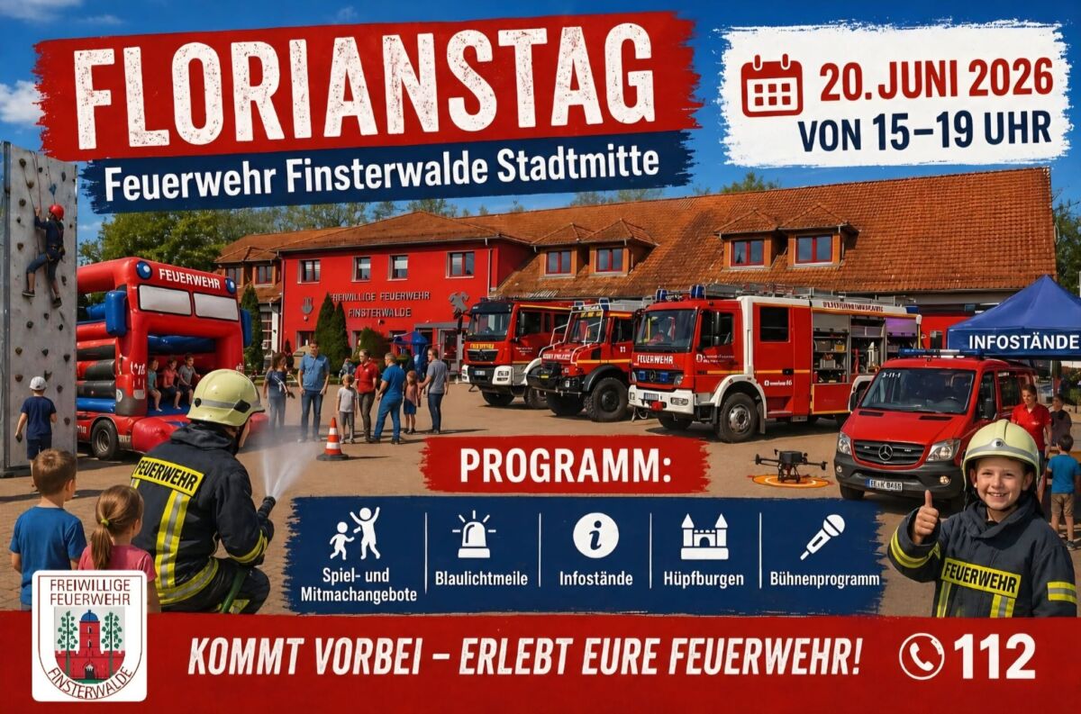Florianstag der Freiwilligen Feuerwehr Finsterwalde-Mitte