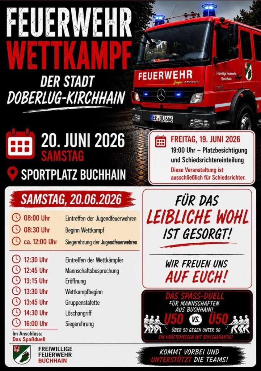 Feuerwehrwettkampf der Stadt Doberlug-Kirchhain