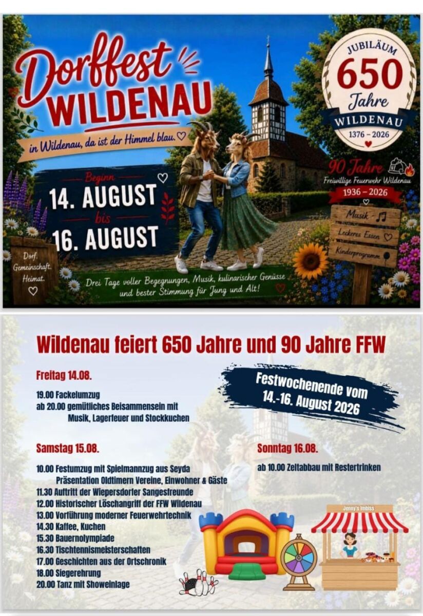 90 Jahre Freiwillige Feuerwehr Wildenau