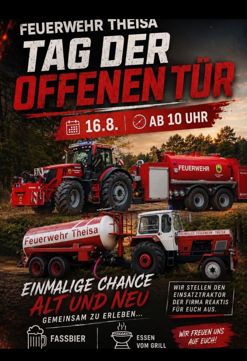 Tag der offenen Tür der Feuerwehr Theisa