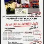 120 Jahre Freiwillige Feuerwehr Sallgast & Parkfest