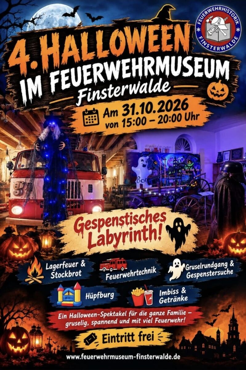 4. Halloween im Feuerwehrmuseum Finsterwalde