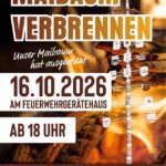 Maibaumverbrennen in Schönewalde